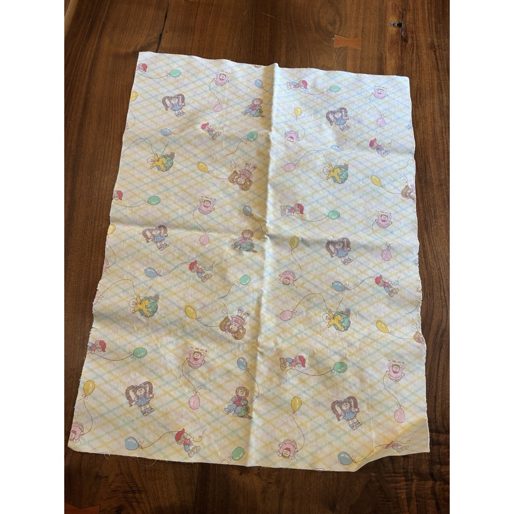 Vintage 1983 Cabbage Patch 1980's Baby Changing Table Mats Pads Rare HTF